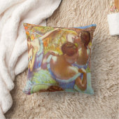 エドガー・デガの青い舞踏家 クッション (ブランケット)