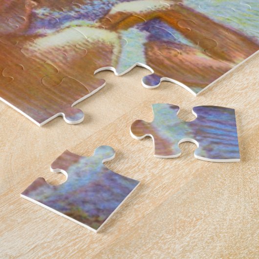 エドガー・デガの青い舞踏家 ジグソーパズル (側面)