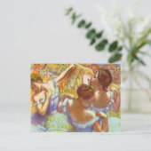 エドガー・デガの青い舞踏家 ポストカード (スタンド正面)