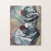 エドガー・デガの靴を結ぶダンサー ジグソーパズル (縦)