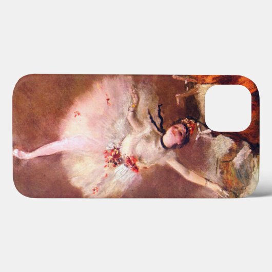 エドガー・デガの『ステージの踊り子』 Case-Mate iPhoneケース (裏面 (横))