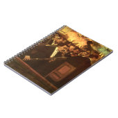 エドガー・デガスによるオペラのオーケストラ、ヴィンテージ・アート ノートブック (左側)