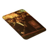 エドガー・デガスによるオペラのオーケストラ、ヴィンテージ・アート マグネット (右側)