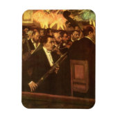 エドガー・デガスによるオペラのオーケストラ、ヴィンテージ・アート マグネット (縦)