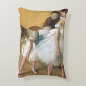 エドガー・デガスによるダンスの試験、ヴィンテージ・バレエ アクセントクッション (裏面(縦))
