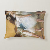 エドガー・デガスによるダンスの試験、ヴィンテージ・バレエ アクセントクッション (裏面)