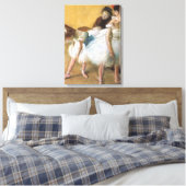 エドガー・デガスによるダンスの試験、ヴィンテージ・バレエ キャンバスプリント (インサイチュ (寝室))