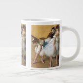 エドガー・デガスによるダンスの試験、ヴィンテージ・バレエ ジャンボコーヒーマグカップ (右)