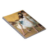 エドガー・デガスによるダンスの試験、ヴィンテージ・バレエ ノートブック (右側)