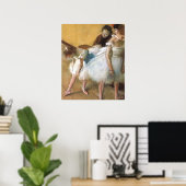 エドガー・デガスによるダンスの試験、ヴィンテージ・バレエ ポスター (ホームオフィス)