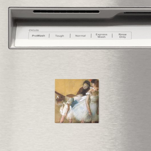 エドガー・デガスによるダンスの試験、ヴィンテージ・バレエ マグネット (インサイチュ (食洗機))