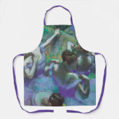 エドガー・デガスによるブルーダンサー、ヴィンテージ印象派 エプロン (正面)