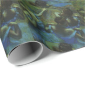 エドガー・デガスによるブルーダンサー、ヴィンテージ印象派 ラッピングペーパー (ロールコーナー)