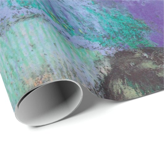 エドガー・デガスによるブルーダンサー、ヴィンテージ印象派 ラッピングペーパー (ロールコーナー)