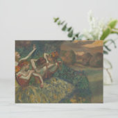 エドガー・デガスによる4人のダンサー、バレエファインアート (スタンド正面)