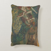 エドガー・デガスによる4人のダンサー、バレエファインアート アクセントクッション (裏面(縦))