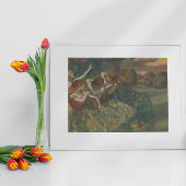 エドガー・デガスによる4人のダンサー、バレエファインアート ポスター