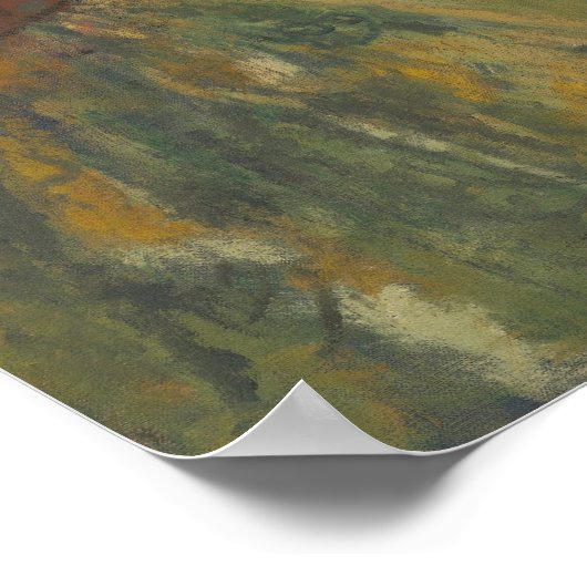 エドガー・デガスによる4人のダンサー、バレエファインアート ポスター (角)