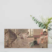 エドガー・デガスのリハーサル、ヴィンテージ・バレエ・アート (スタンド正面)