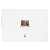 エドガー・デガスのリハーサル、ヴィンテージ・バレエ・アート (裏面横)