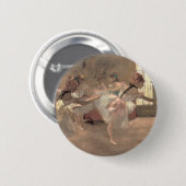 エドガー・デガスのリハーサル、ヴィンテージ・バレエ・アート 缶バッジ (正面&裏面)