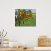 エドガー・デガスのレース前 ポスター (キッチン)