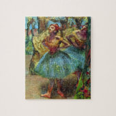 エドガー・デガスの二人のダンサー、ヴィンテージ・バレエ・アート ジグソーパズル (縦)