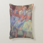 エドガー・デガスの3人のダンサー、ヴィンテージ・バレエ・アート アクセントクッション (正面(垂直))