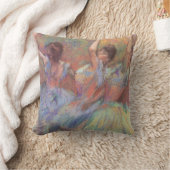 エドガー・デガスの3人のダンサー、ヴィンテージ・バレエ・アート クッション (ブランケット)