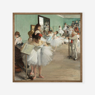 エドガー・デガスザダンス絵画クラスのプリント ポスター