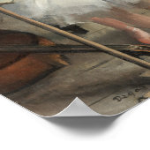 エドガー・デガスザダンス絵画クラスのプリント ポスター (角)