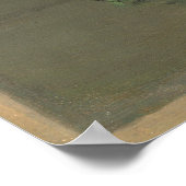 エドガー・デガスダンサーの舞台裏の古い有名アート ポスター (角)