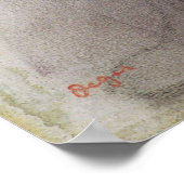 エドガー・デガスダンサーストレッチ ポスター (角)