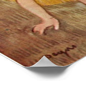 エドガー・デガスダンサー ポスター (角)