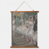 エドガー・デガスバレエ旧有名な芸術木壁 吊り下げ型タペストリー (正面)