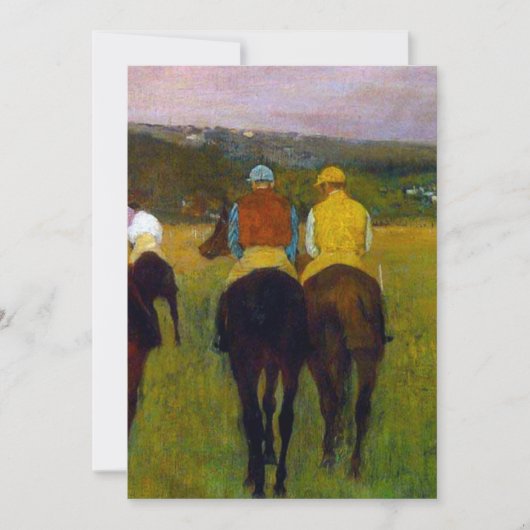 エドガー・デガスレースウマーズ・アット・ロンシャン セーブザデート (正面)