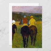 エドガー・デガスレースウマーズ・アット・ロンシャン セーブザデート (正面/裏面)