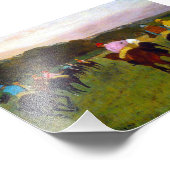 エドガー・デガスレースウマーズ・アット・ロンシャン フォトプリント            (角)