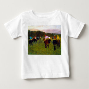 エドガー・デガスレースウマーズ・アット・ロンシャン ベビーTシャツ