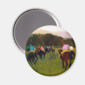 エドガー・デガスレースウマーズ・アット・ロンシャン マグネット (正面/裏面)