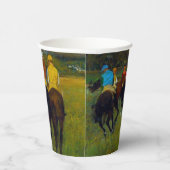 エドガー・デガスレースウマーズ・アット・ロンシャン 紙コップ (右)