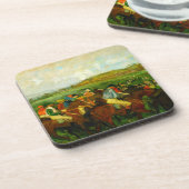 エドガー・デガス乗馬 コースター (左側)