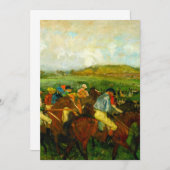 エドガー・デガス乗馬 セーブザデート (正面/裏面)