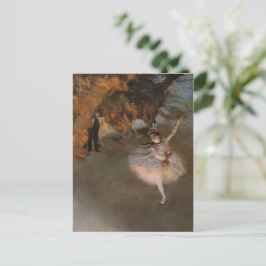 エドガー・デガス付き絵画はがき ポストカード (スタンド正面)