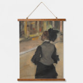 エドガー・デガス女性印象派アートウッドウォール 吊り下げ型タペストリー (正面)