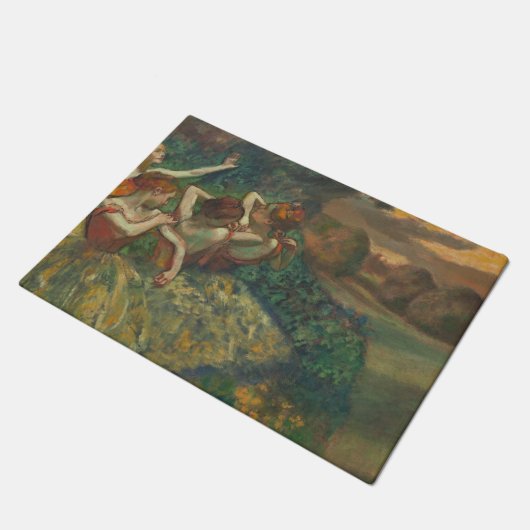 エドガー・デガス4人のダンサー印象派 ドアマット (アングル)