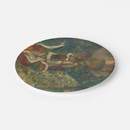 エドガー・デガス4人のダンサー印象派 ペーパープレート (アングル)