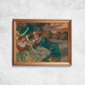 エドガー・デガス4人のダンサー旧名芸 ポスター