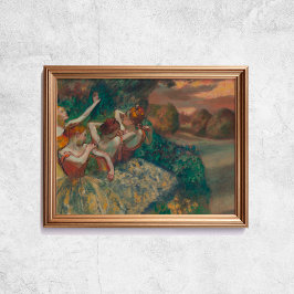 エドガー・デガス4人のダンサー旧名芸 ポスター