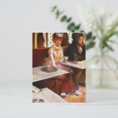 エドガー・デガス – アブシンザ・ドリンカーズ ポストカード (スタンド正面)